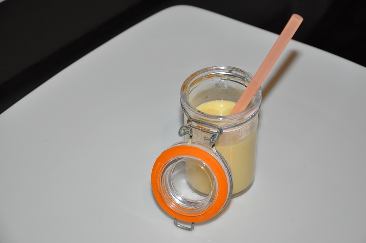 Crema de hinojo y coco