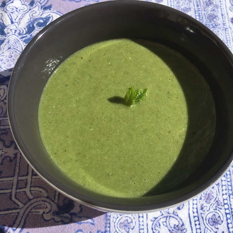 Crema de verduras inspirada