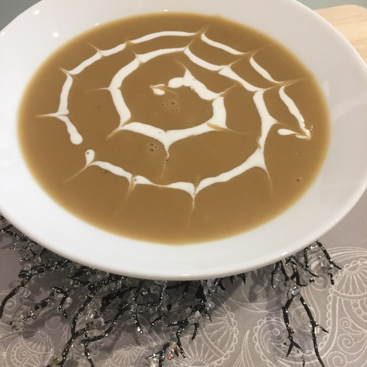 Crema suave de patata y setas